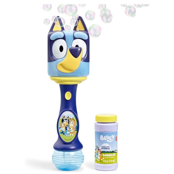 Other - Bluey Bubble Wand and Solution Set